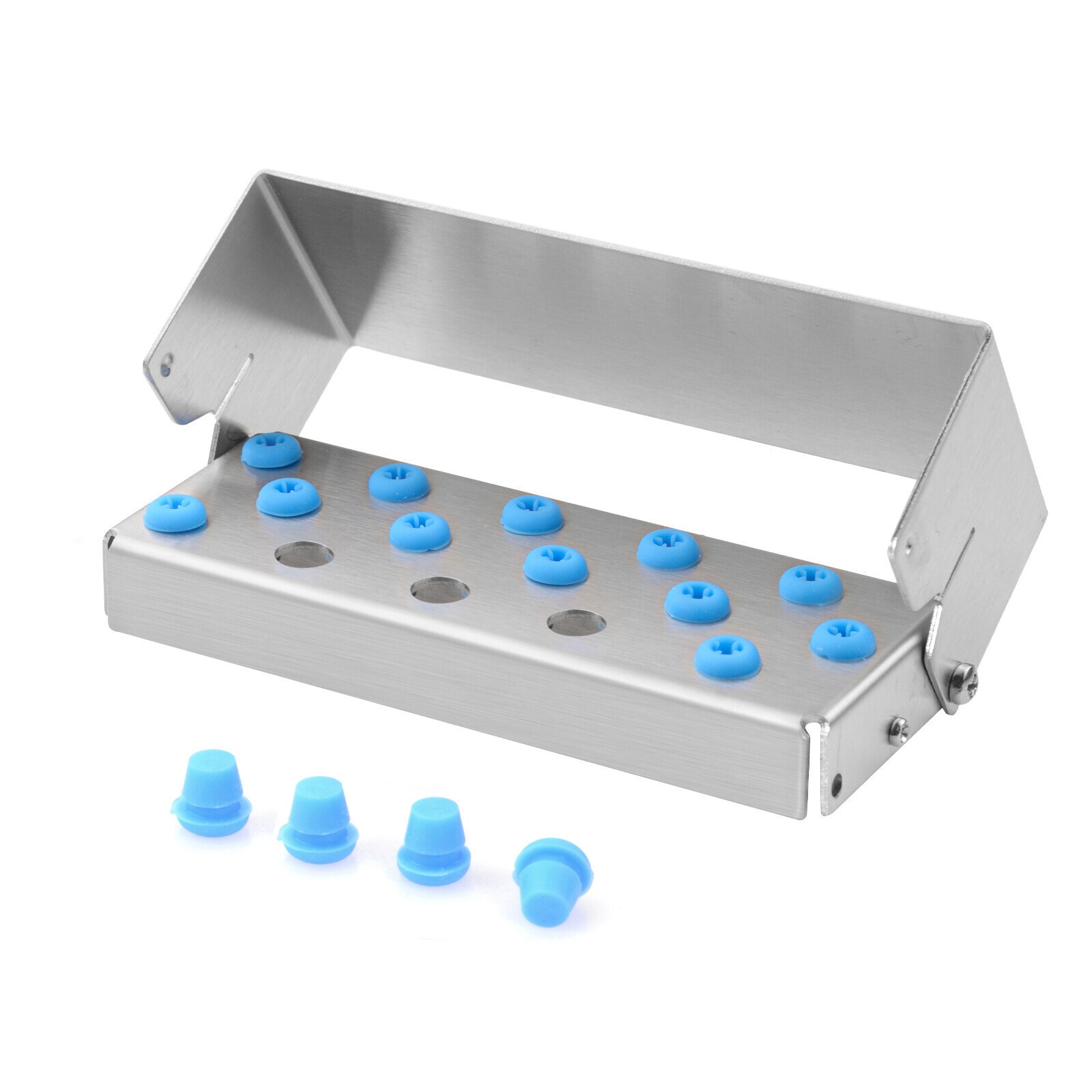 Dental Autoclave Stainless Steel Implant Drills Organizer Holder Sterilization