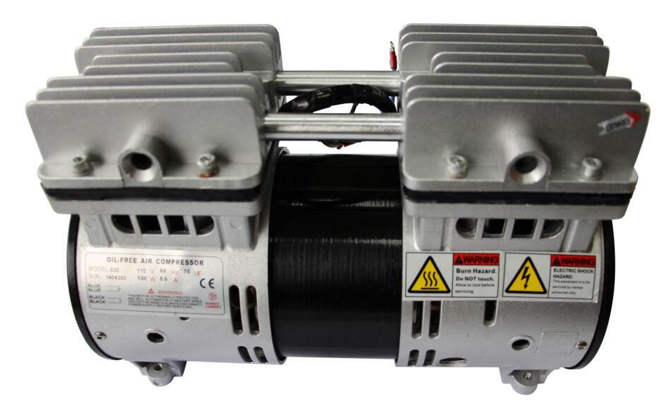 Dental Noiseless Oil Free Quiet Air Compressor Motors Turbine Unit Oilless 550W