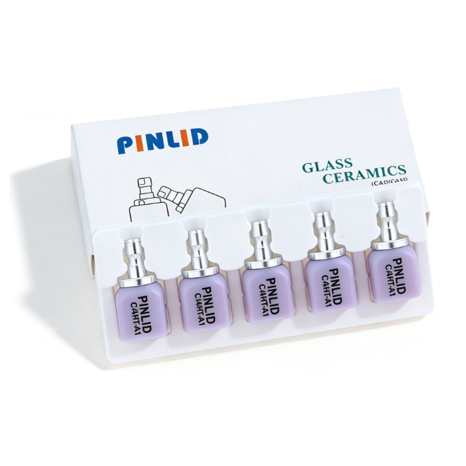 C14 Dental Lithium Disilicate Milling Blocks CEREC InLab Chairside Restorations