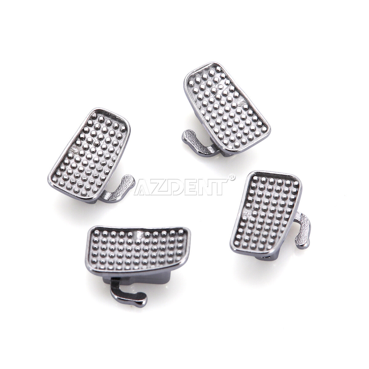5X AZDENT Dental Orthodontic MIM Self Ligating Bracket Braces Roth.022 Hooks 345