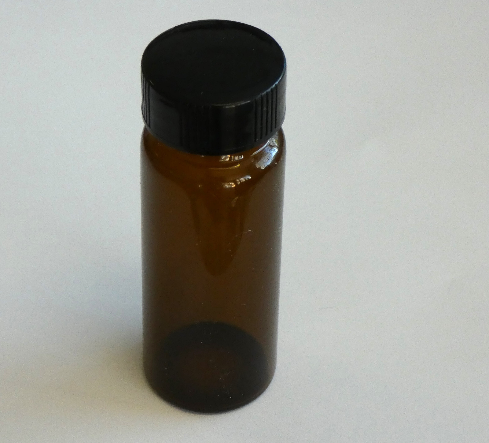 12x 60 ml 2 oz Amber Glass Bottle Tube Screw Cap Pack of 12
