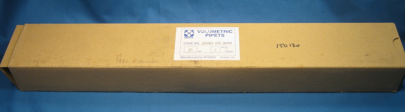 SIBATA 25 ML PIPETS CLASS “B” X6 NEW OLD STOCK FREE SHIPPING