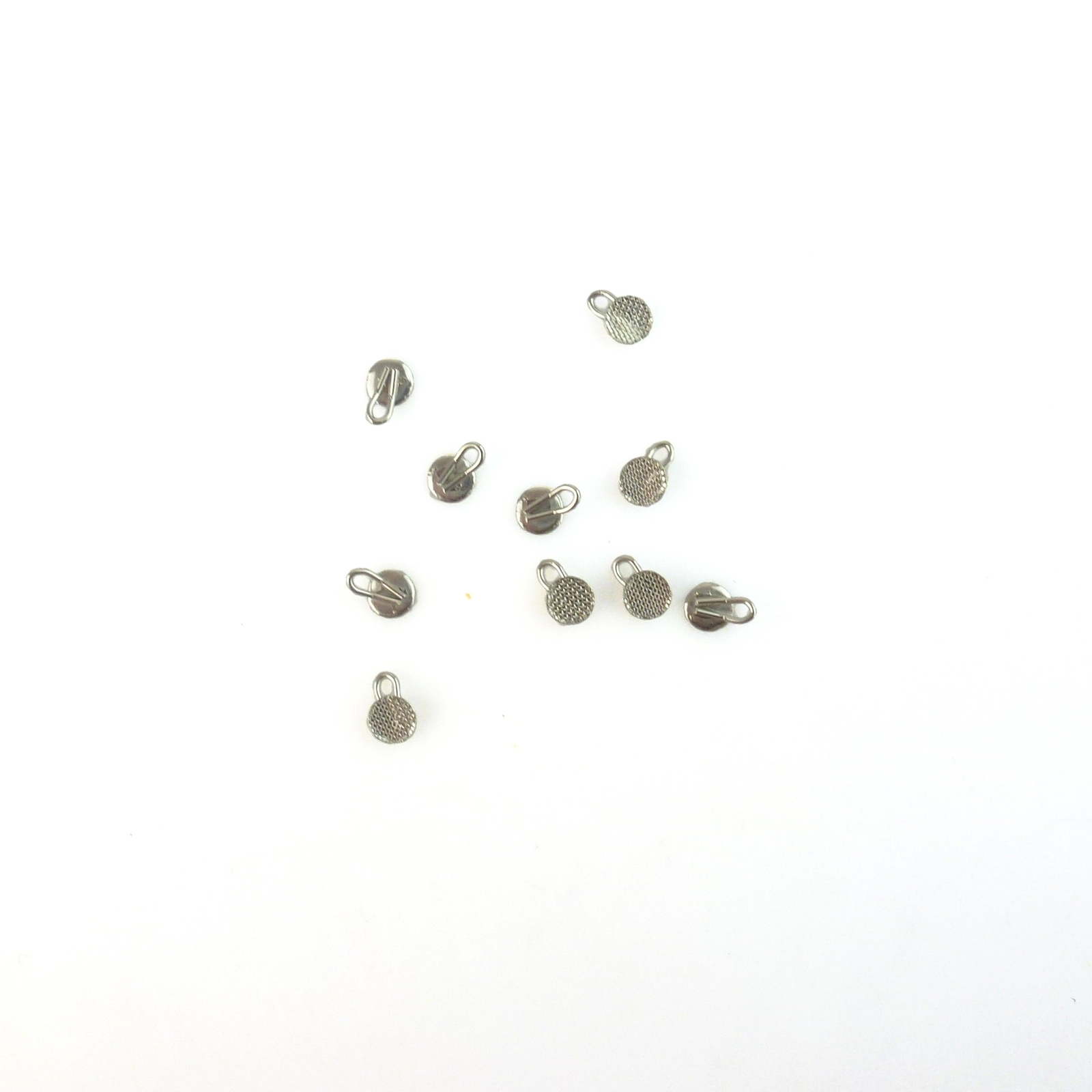 10Pcs/Bag Dental Orthodontic Traction Hook Bondable 3mm Round Type Caplin Hooks