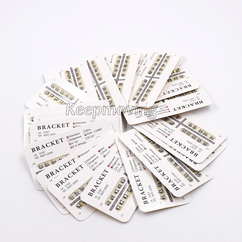Dental Orthodontic Brackets Brace Mini Standard Roth MBT Edgewise .022/.018 Hook