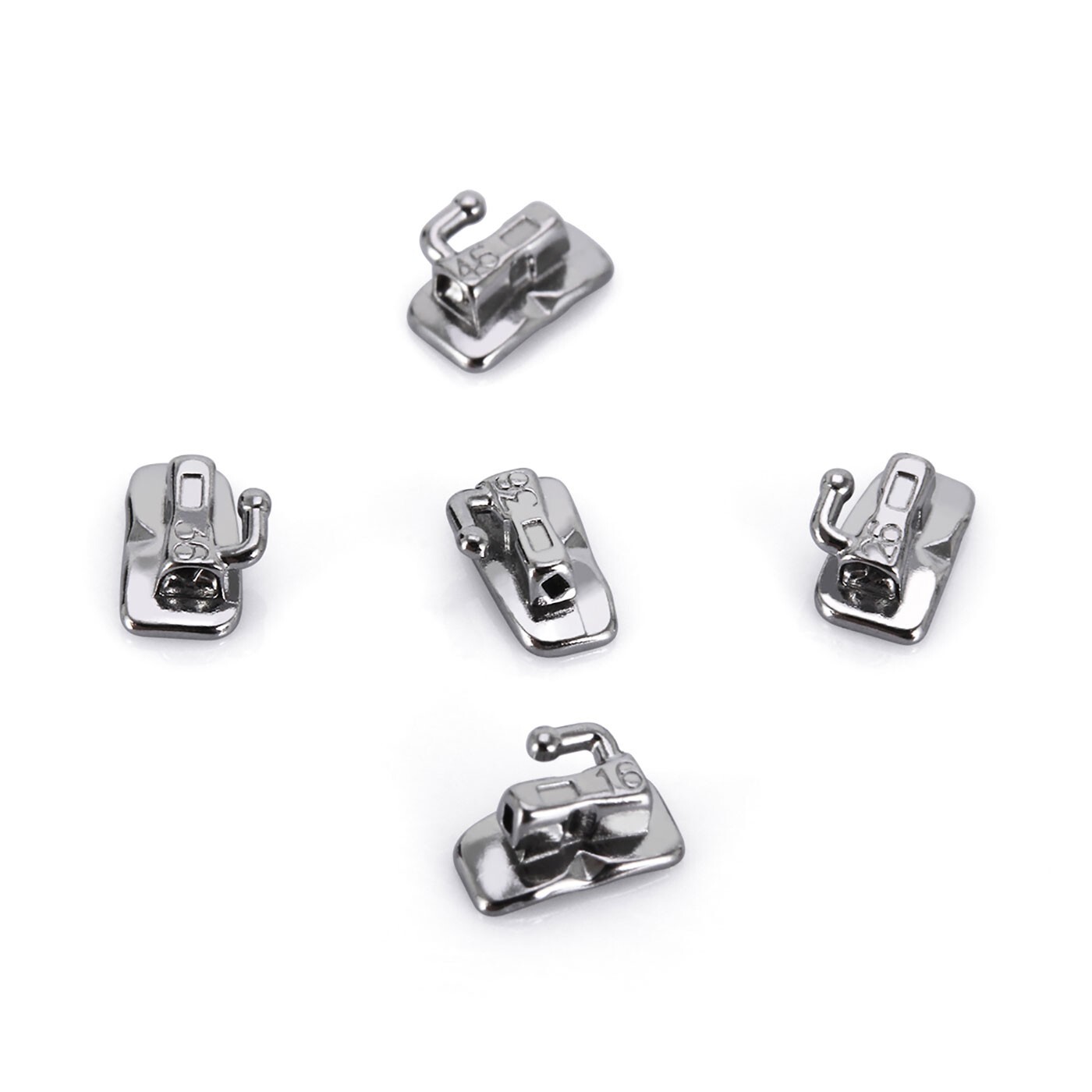 50Sets Dental Orthodontic Buccal Tubes MBT ROTH 022 1st 2nd Molar Monoblock