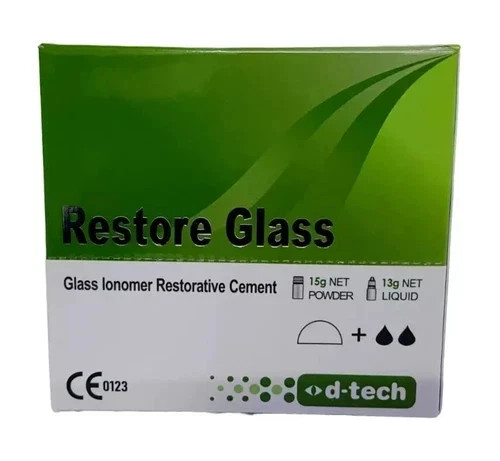 2X Dental Restore Glass GIC Type 2 Cement Pack – Powder 15g / Liquid 13g