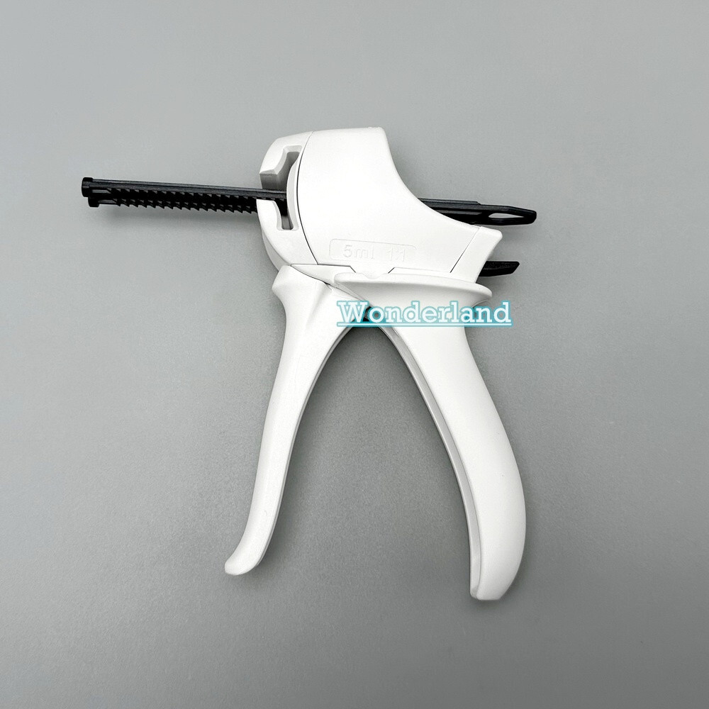 Dental Activa-Spenser Type Dispenser Gun For 5Ml 1:1/10:1 Automix Syringe Cement