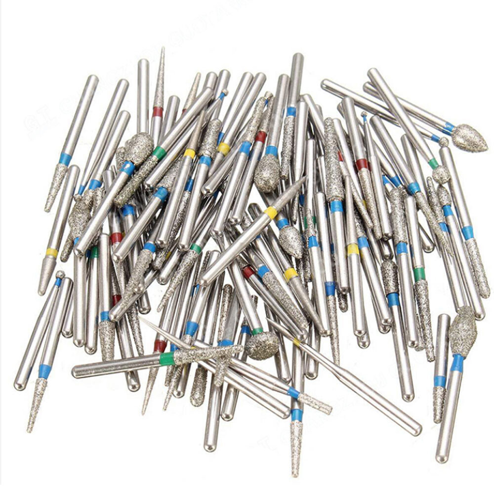 5Pcs/pack Dental Diamond Burs Medium FG 1.60mm for High speed Handpiece