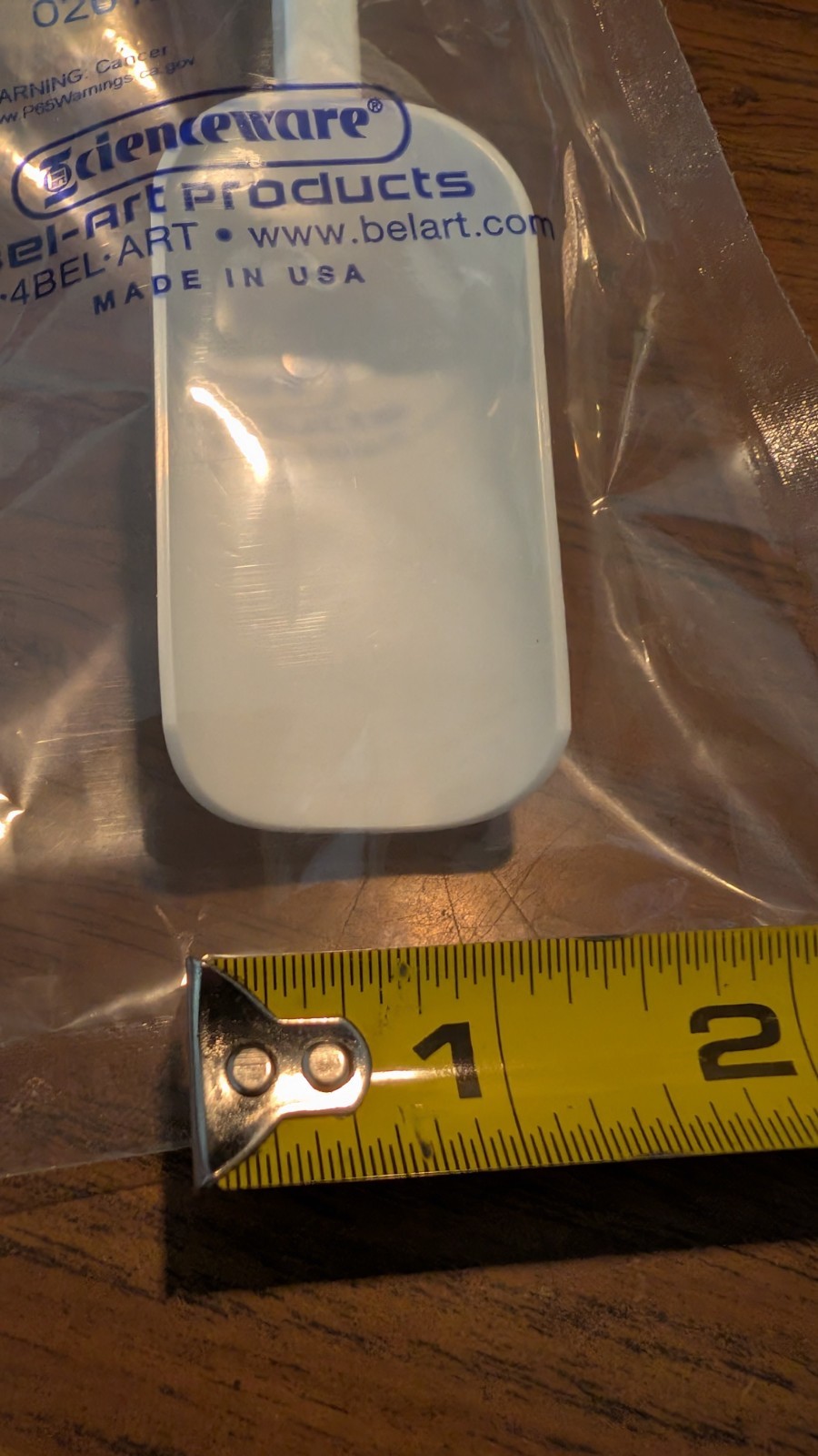 20 STERILEWARE STERILE INDIVIDUALLY WRAPPED WHITE 2oz (60ml) SAMPLING SCOOP
