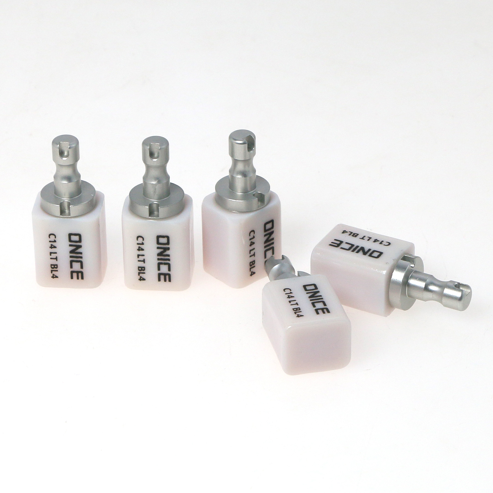 5Pcs/Box Dental LT HT C14 Glass Ceramic Lithium Dislicate Blocks Cerec CAD/CAM