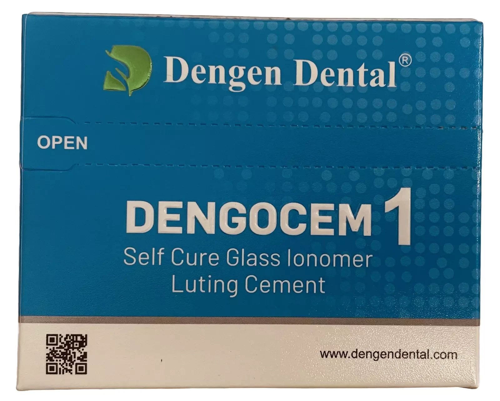 Permanent Cement For Fixing Loose Caps Crown Bridges Luting Kit GIC Dental