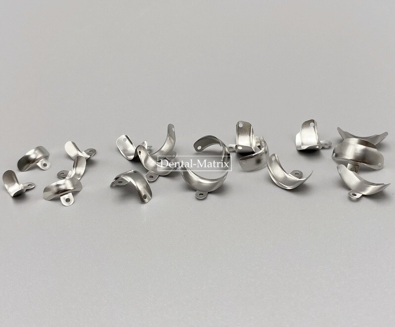 Dental Sectional Contoured System Matrix Bands M4 Metal Matrices Refill 50pcs