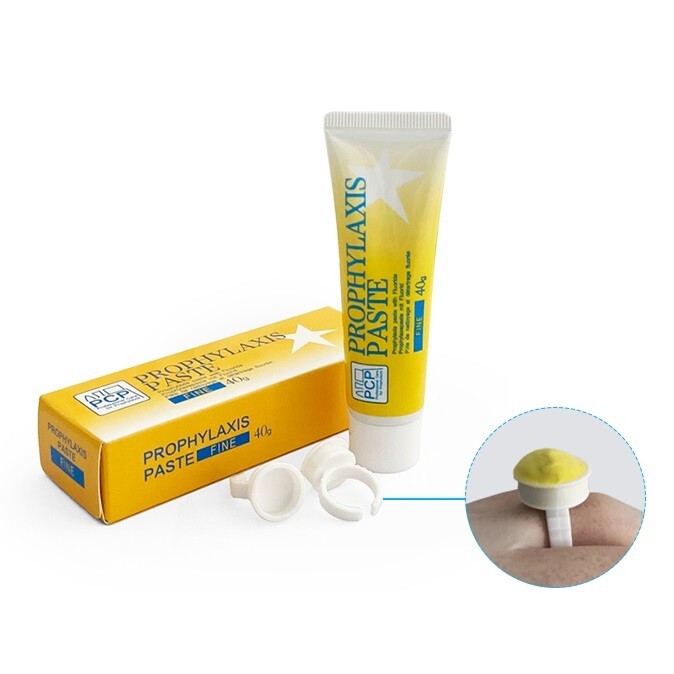 Dental Prophy Paste Fine Regular Grit Prophylaxis Tooth Polishing Paste 40g/tube