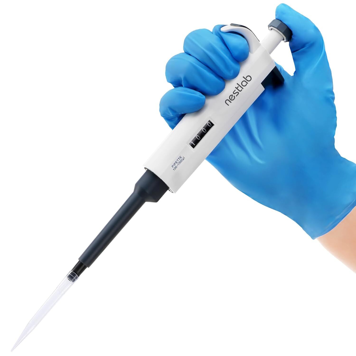 1-10ml Single-Channel Adjustable Pipettes Manual Micropipette High Accurate USA
