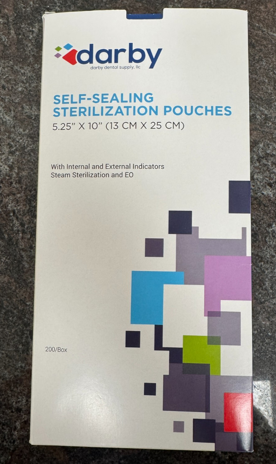 Sterilization Pouches 5.25″ x 10″ Darby – 1 Box (200/box)