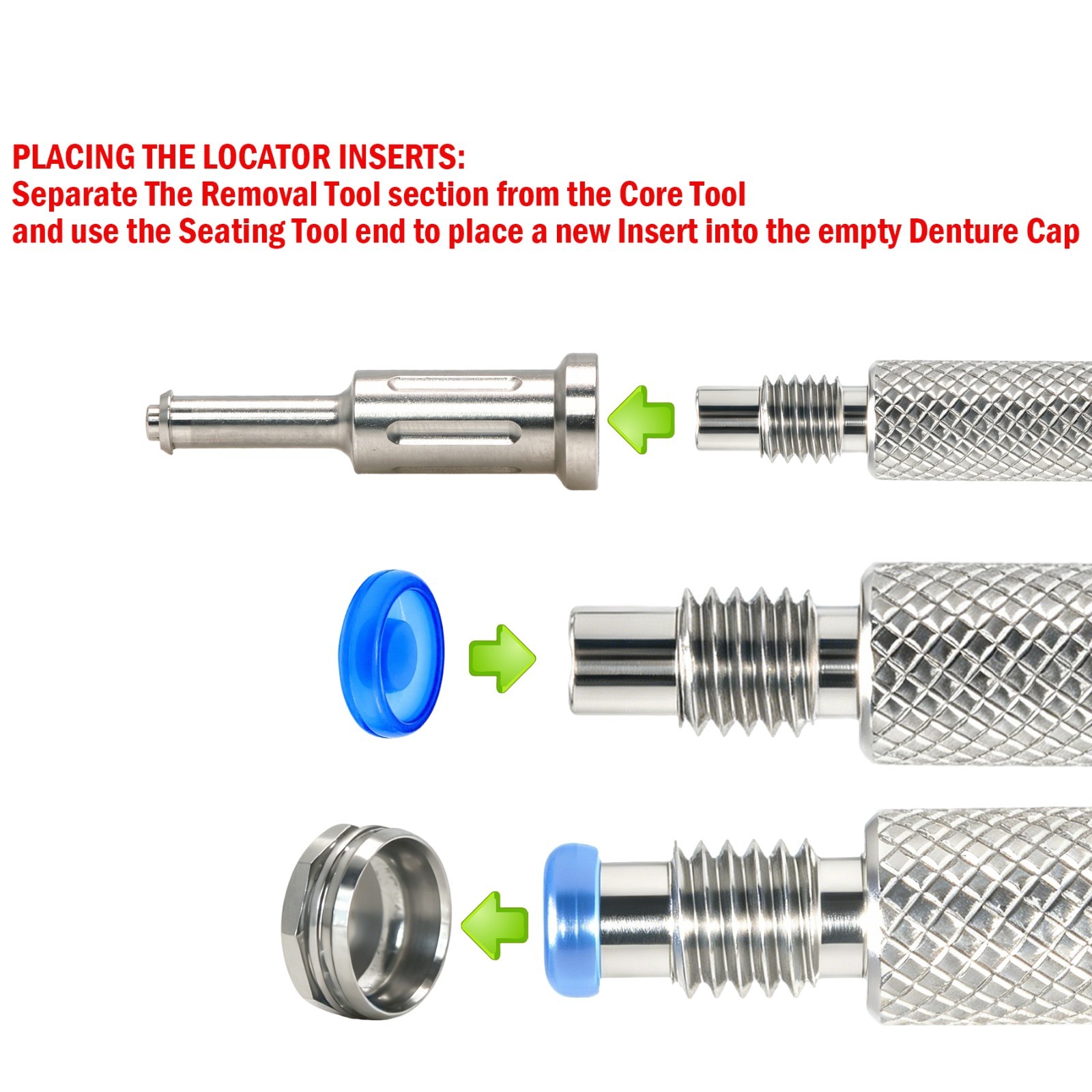 US Dental Locator Abutment for NOBEL NobelActive Conical Connection NP & RP