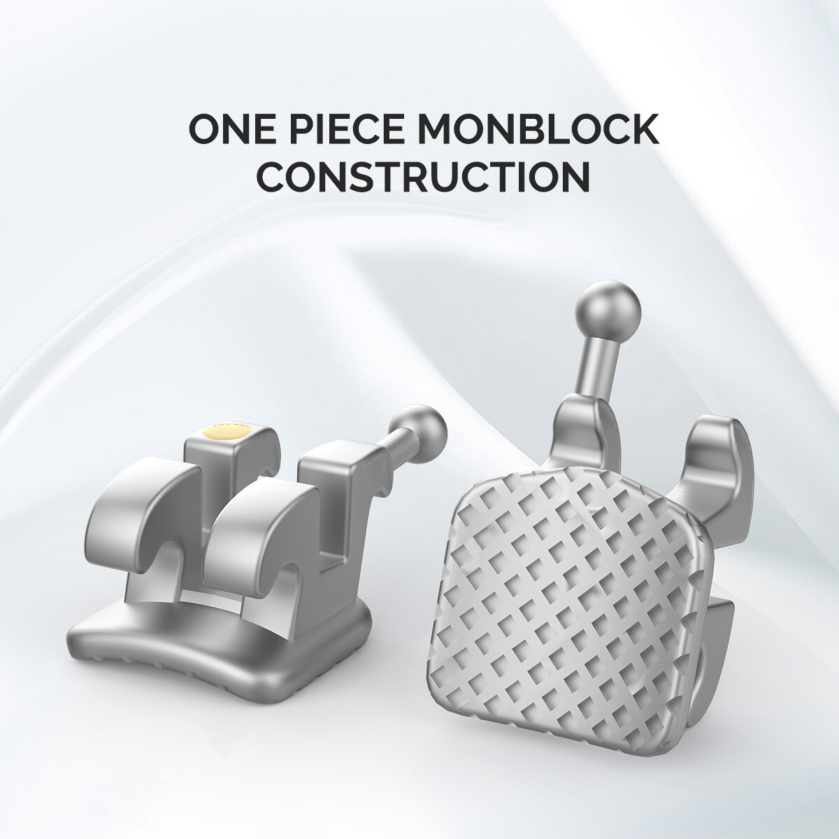 AZDENT Dental Ortho Brackets Braces Monoblock MIM Mini Roth MBT 022 /018 Metal