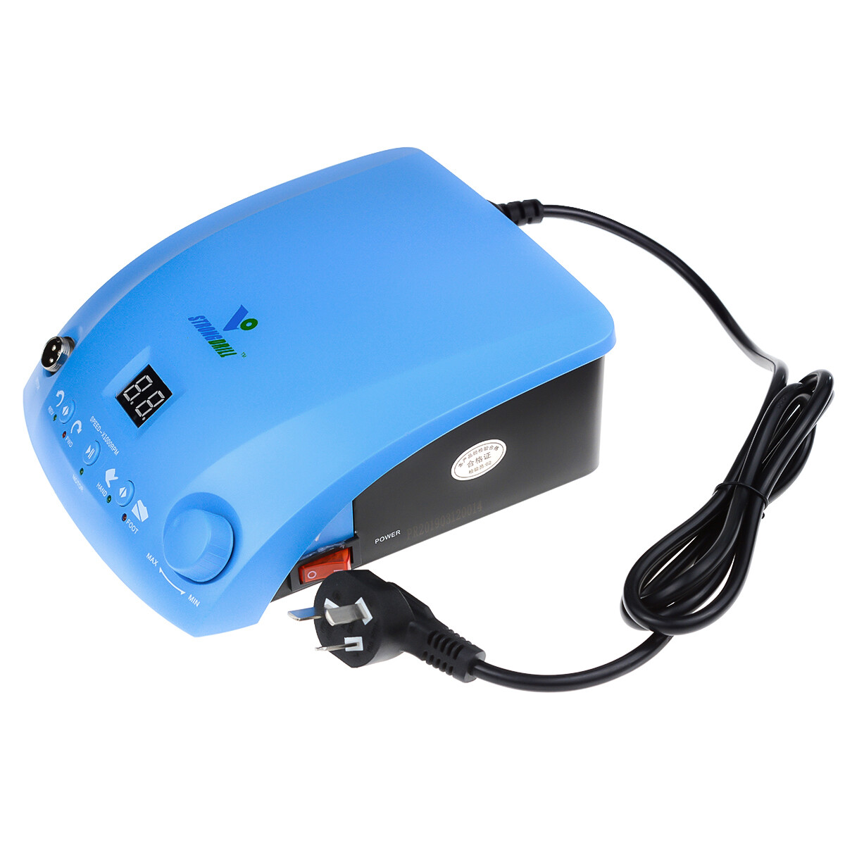 50,000 RPM Brushless Dental Micromotor QZ60+Q9 Handpiece Electric Polishing Unit
