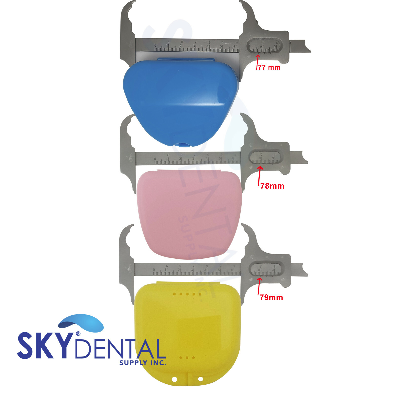 Retainer Denture Dental Storage Case Box Mouth guard Container Assorted up to 72