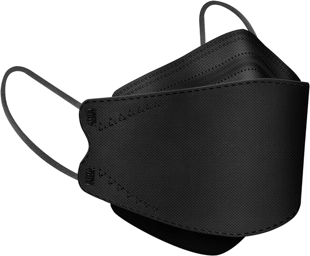 60 KF94 Korean Face Mask Made in Korea Respirators Protective Pink And Black