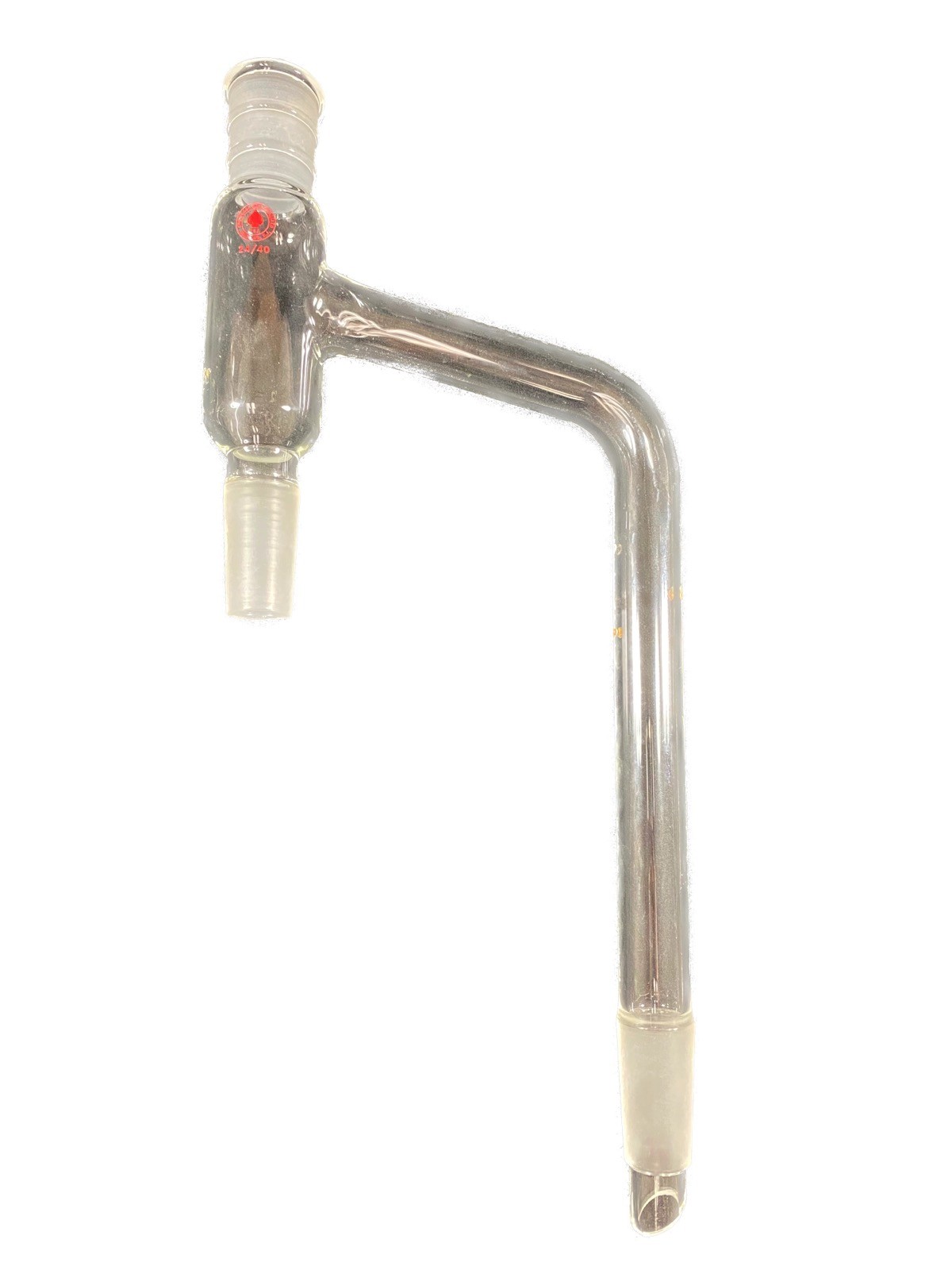 ACE GLASS Glass 24/40 Joint Three-Way Side-Arm Moisture Trap Adapter 5179-07