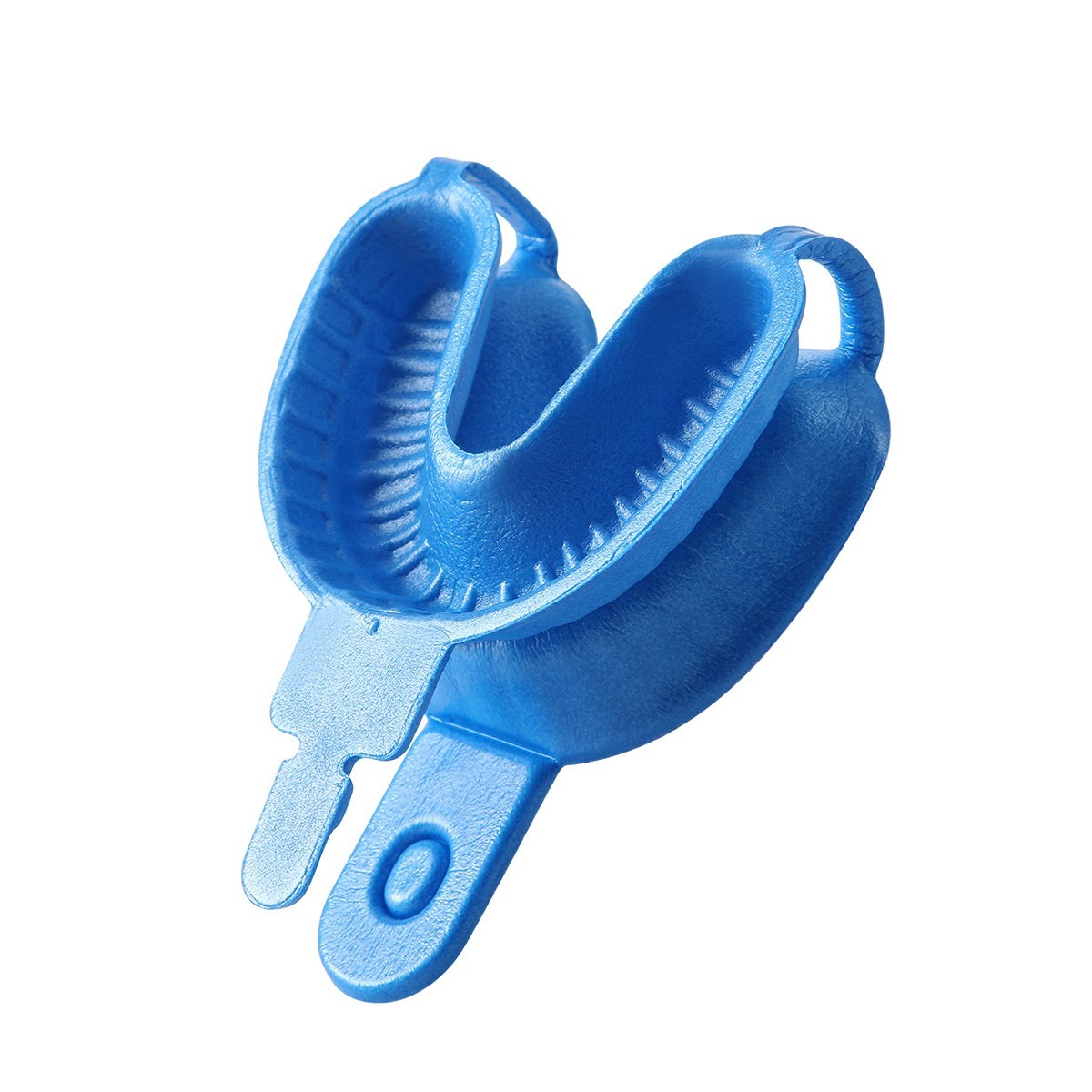 Bandejas desechables de flúor dental de doble arco para gel de espuma
