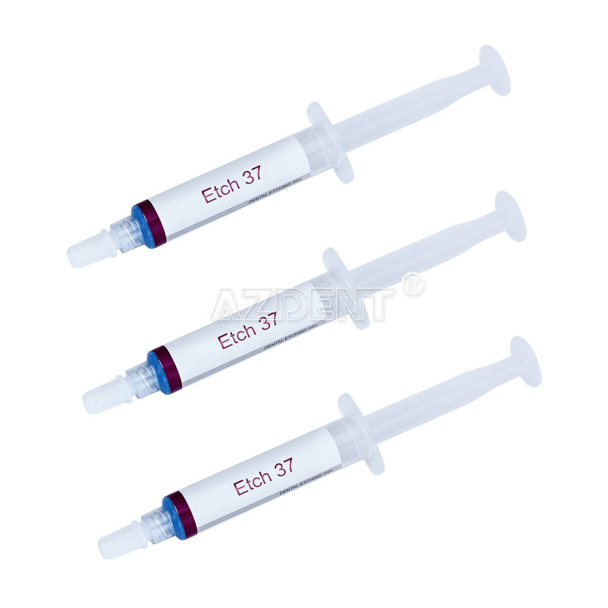 1-100X Dental Acid Etch Etching Gel 37% 5ml/syringe
