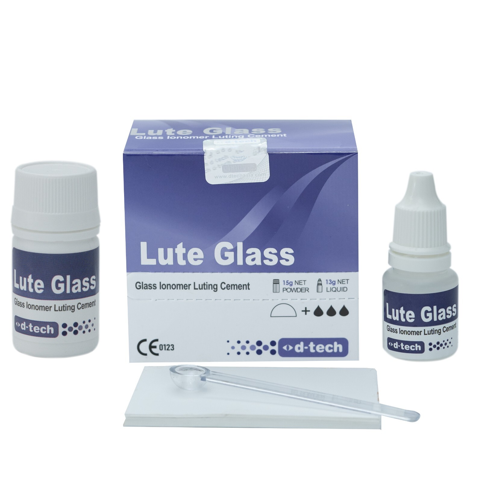 D Tech Lute Glass Ionomer Luting Cement Type I GIC Dental Fast Ship