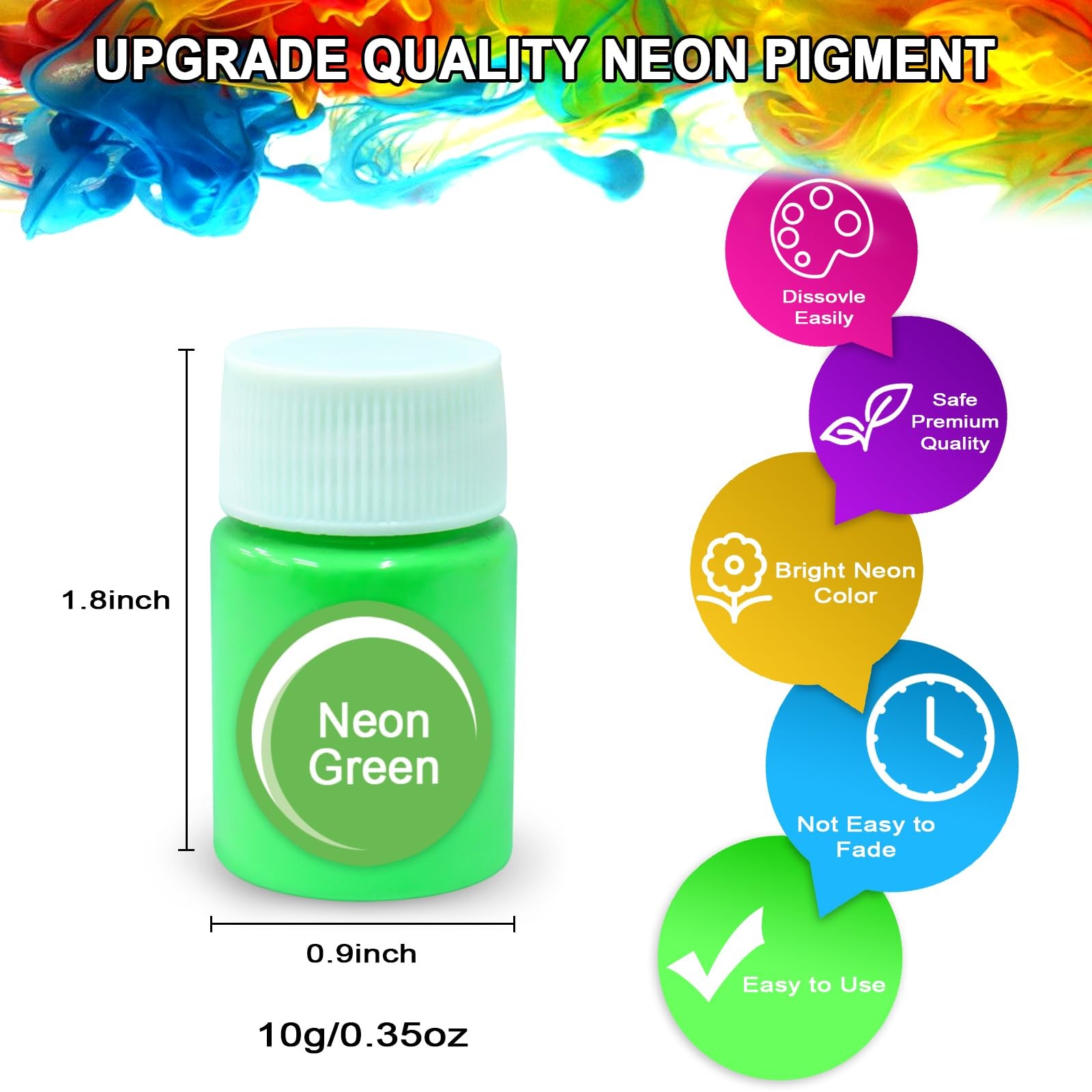 12 Colors (Black, White, Green, Blue, Royal Yellow, Orange, Amber Magenta,…