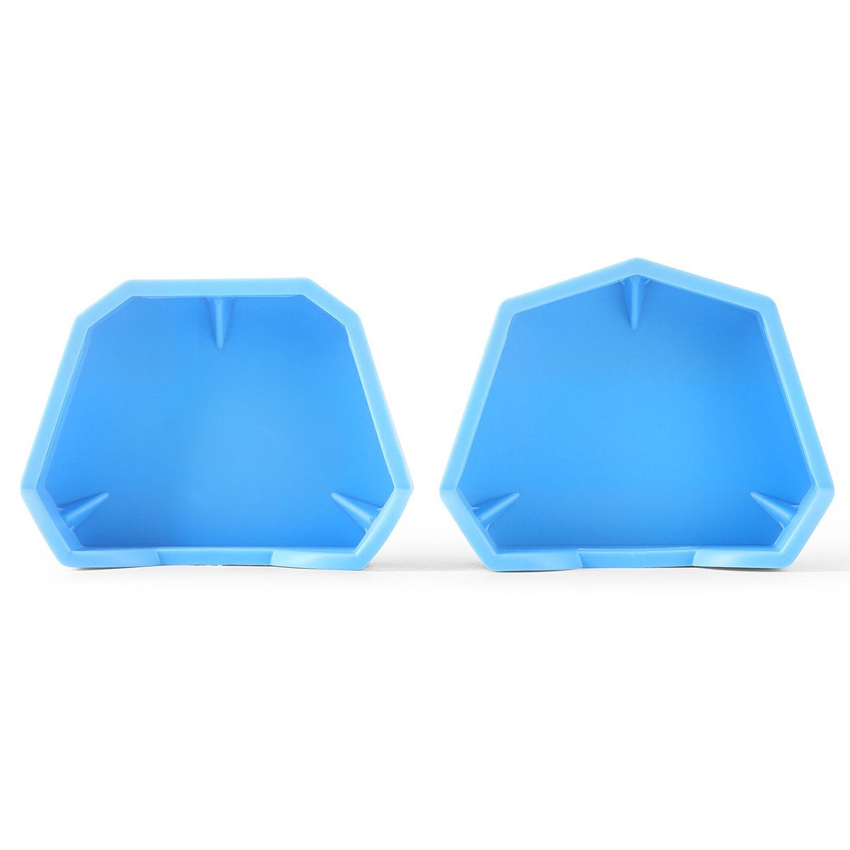 6PCS AZDENT Dental Lab Model Former Base Molds Set Silicone Mould Tray Base