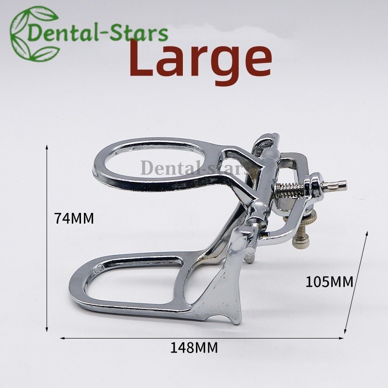 Dental Lab Articulator Chrome Plated Full High Arch Denture Adjustable L/M/Small