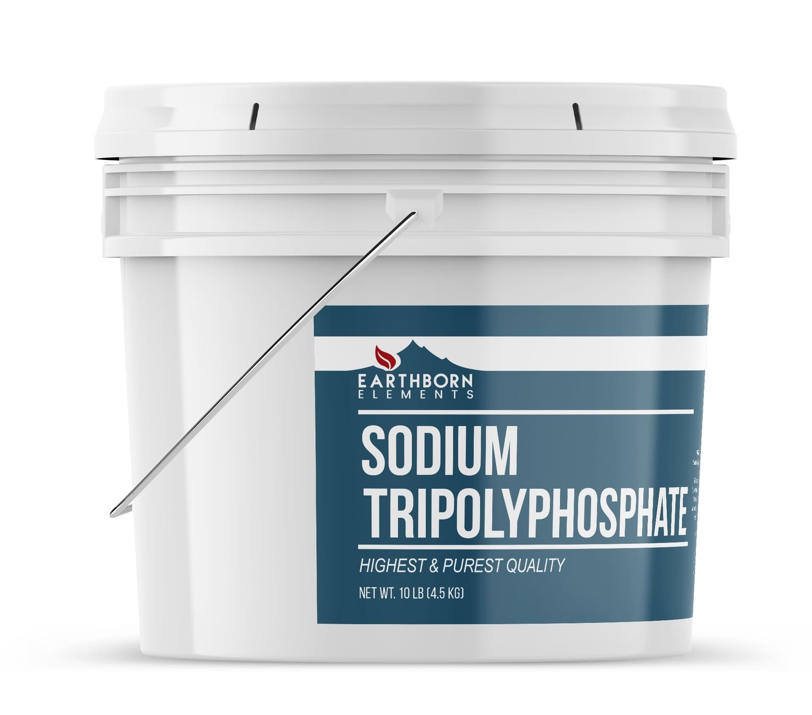 Earthborn Elements Sodium Tripolyphosphate, 1 Gallon Bucket, Cleaning Agent, …