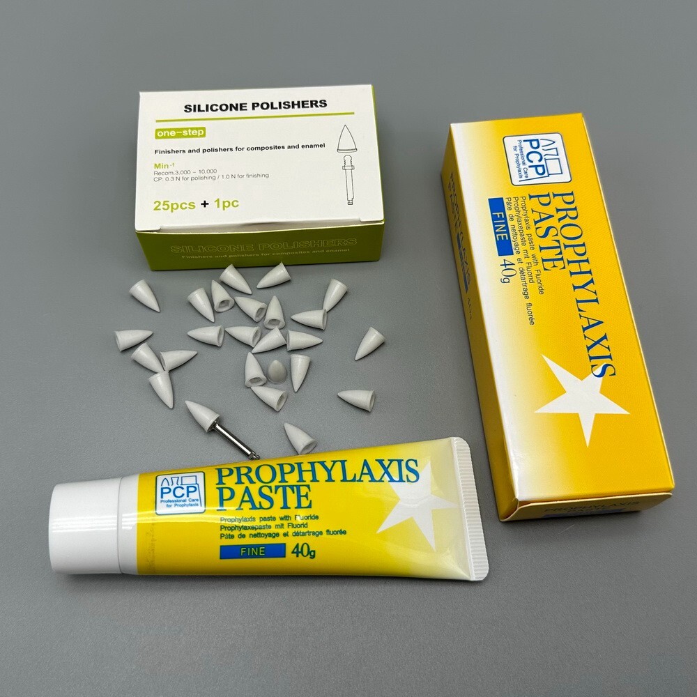 Dental Prophy Paste Fine Regular Grit Prophylaxis Tooth Polishing Paste 40g/tube