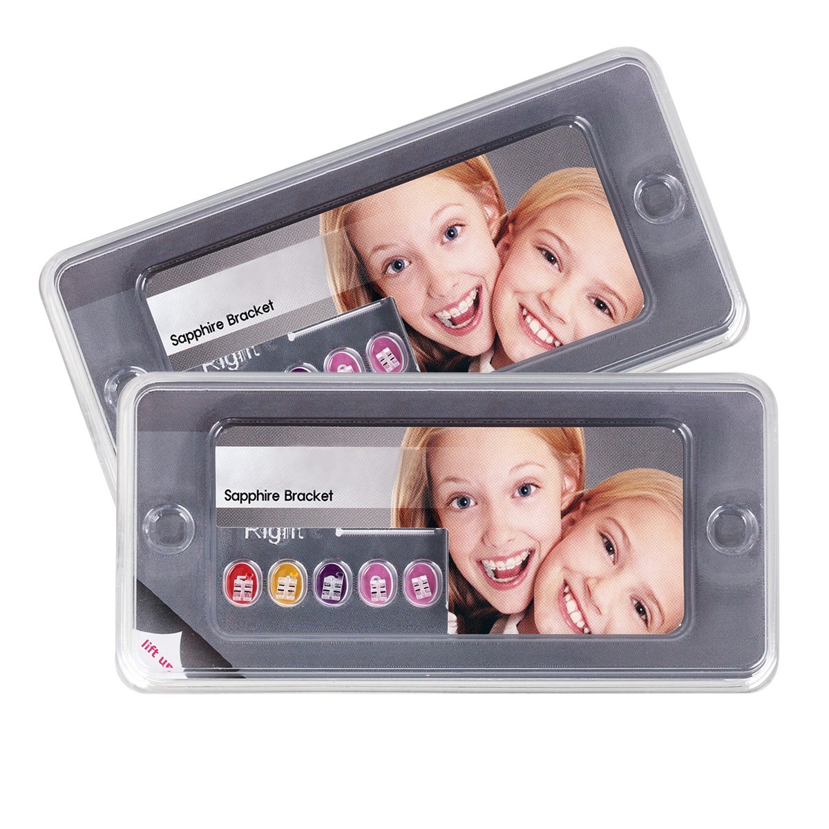 ABSOLUTE Dental Ortodoncia Brace Sapphire Zafiro Cerámica Roth 022 Gancho 345