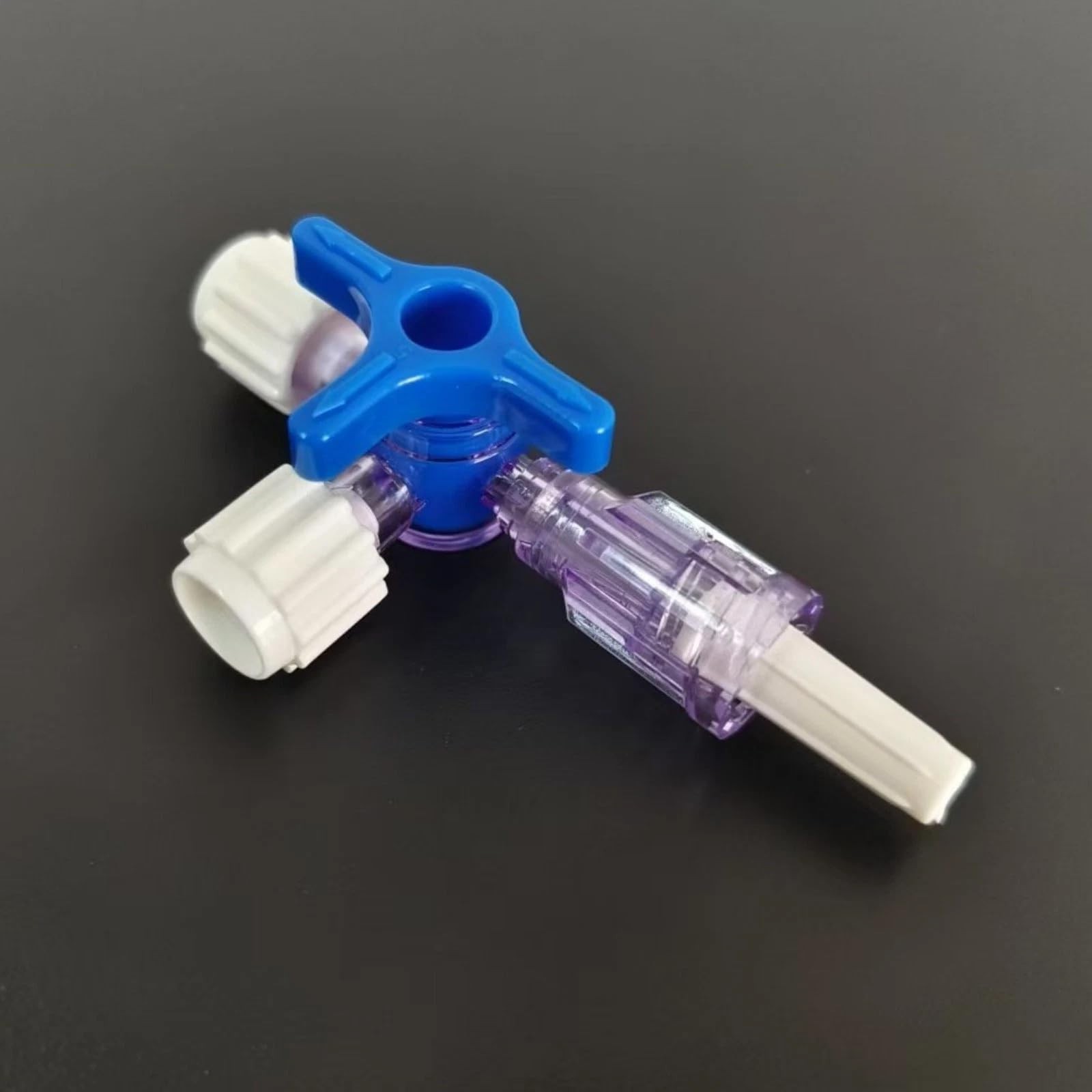 20 Pack 3-Way Luer Stopcocks, Sterile Connections for Veterinary & Lab Use