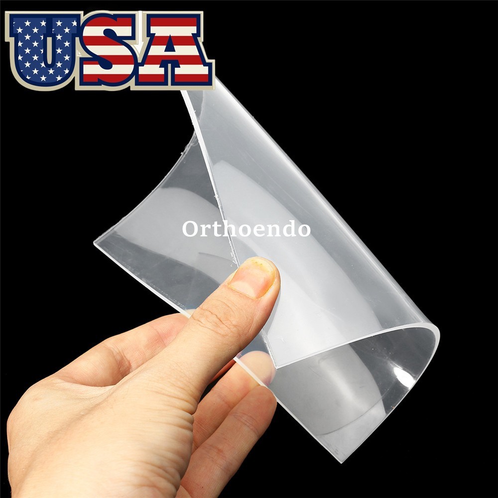 Dental Orthodontic Lab Splint Thermoforming Material Vacuum Forming Hard Soft US