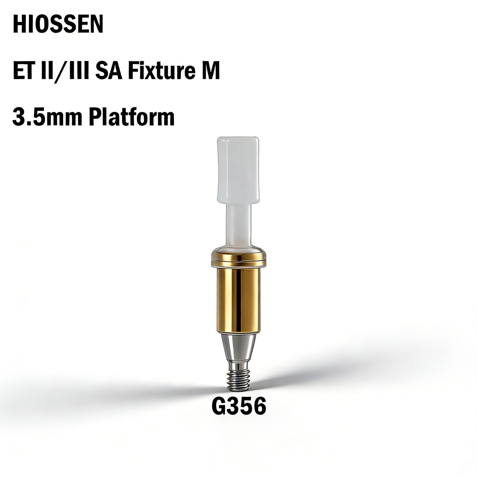 Dental Ti Locator Abutment ZEST Anchor Mini Platform Overdenture for Hiossen ET