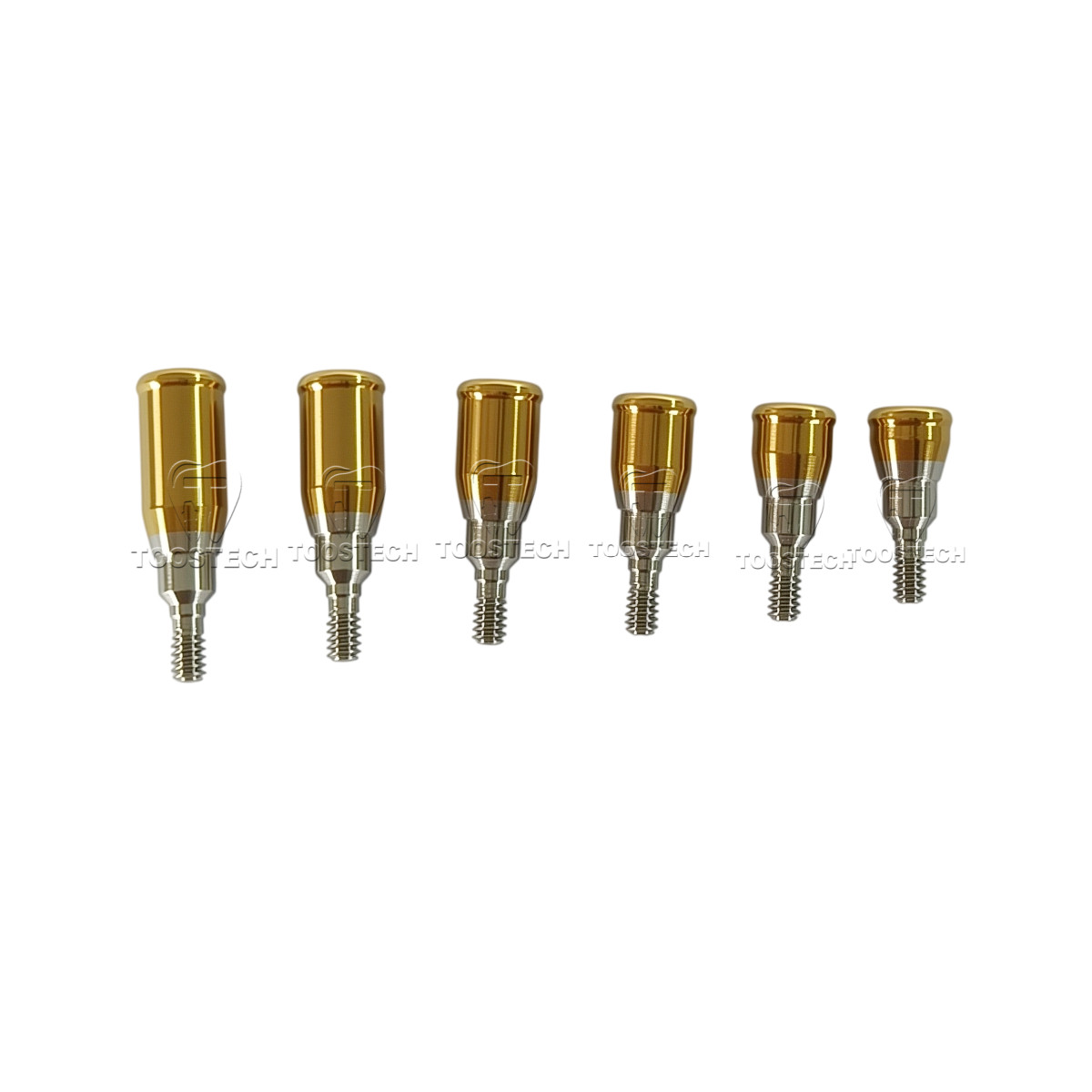 Dental Locator Abutment fits to Straumann NC RC 1/2/3/4/5/6mm Height D3.7mm