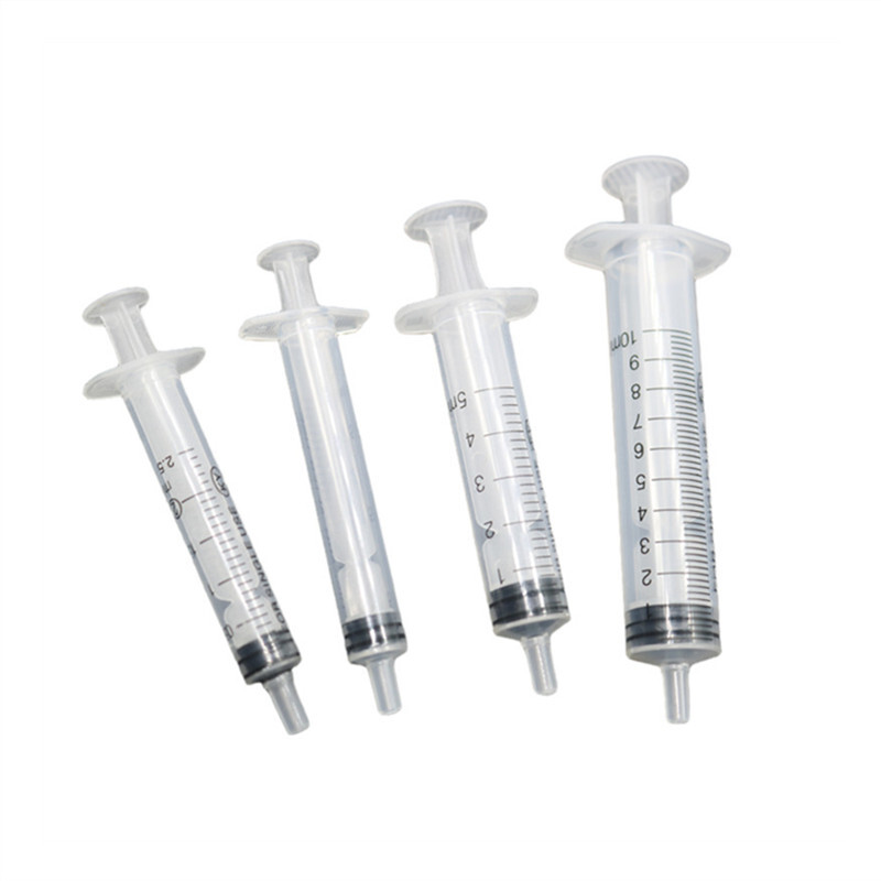 2.5ml 3ml 5ml 10ml Plastic Syringe Reusable Small Nutrient Measuring Toy Model