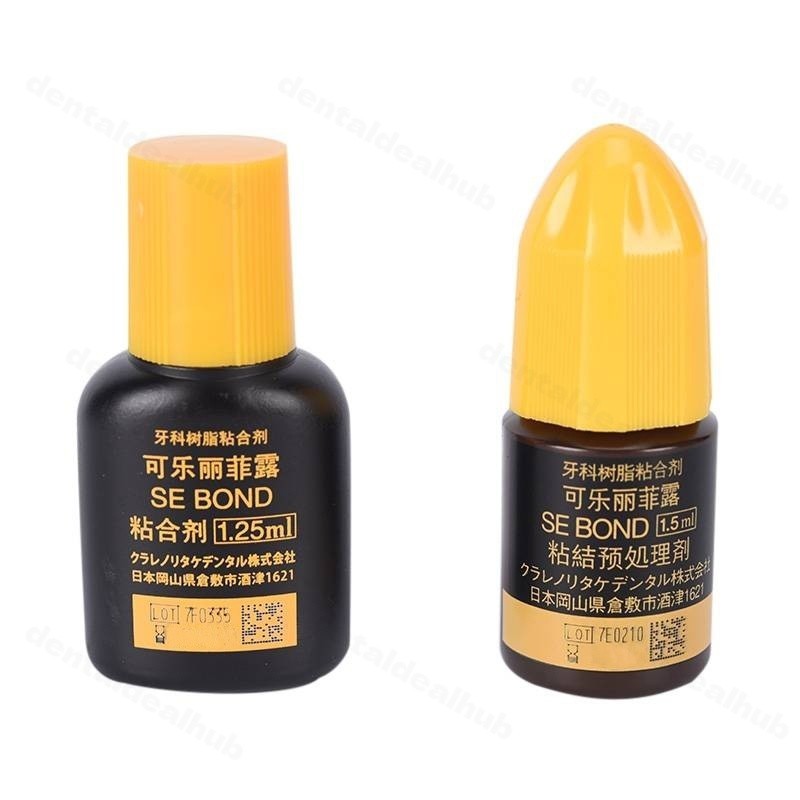 Kuraray Clearfil SE Bond Half Kit Self-etching Primer and a Bonding Agent