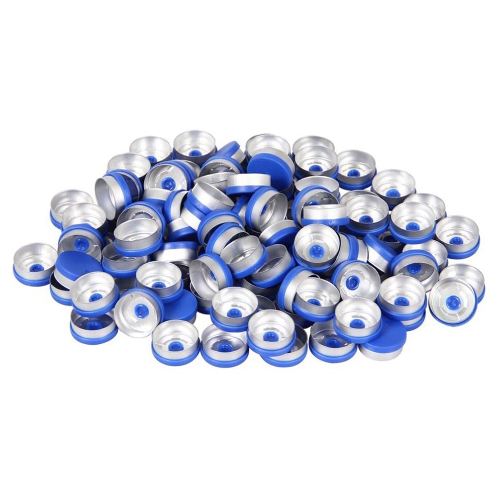 13mm Vial Crimper, 100 Pcs Flip Caps and 100 Pcs Rubber Stoppers are6391