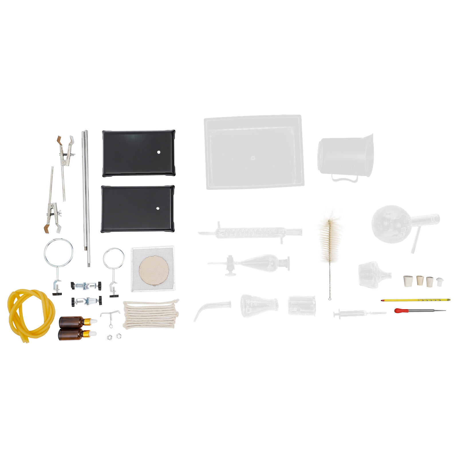 Essential Oil Steam Distillation Kit Apparatus Lab Glassware Distillation Kit