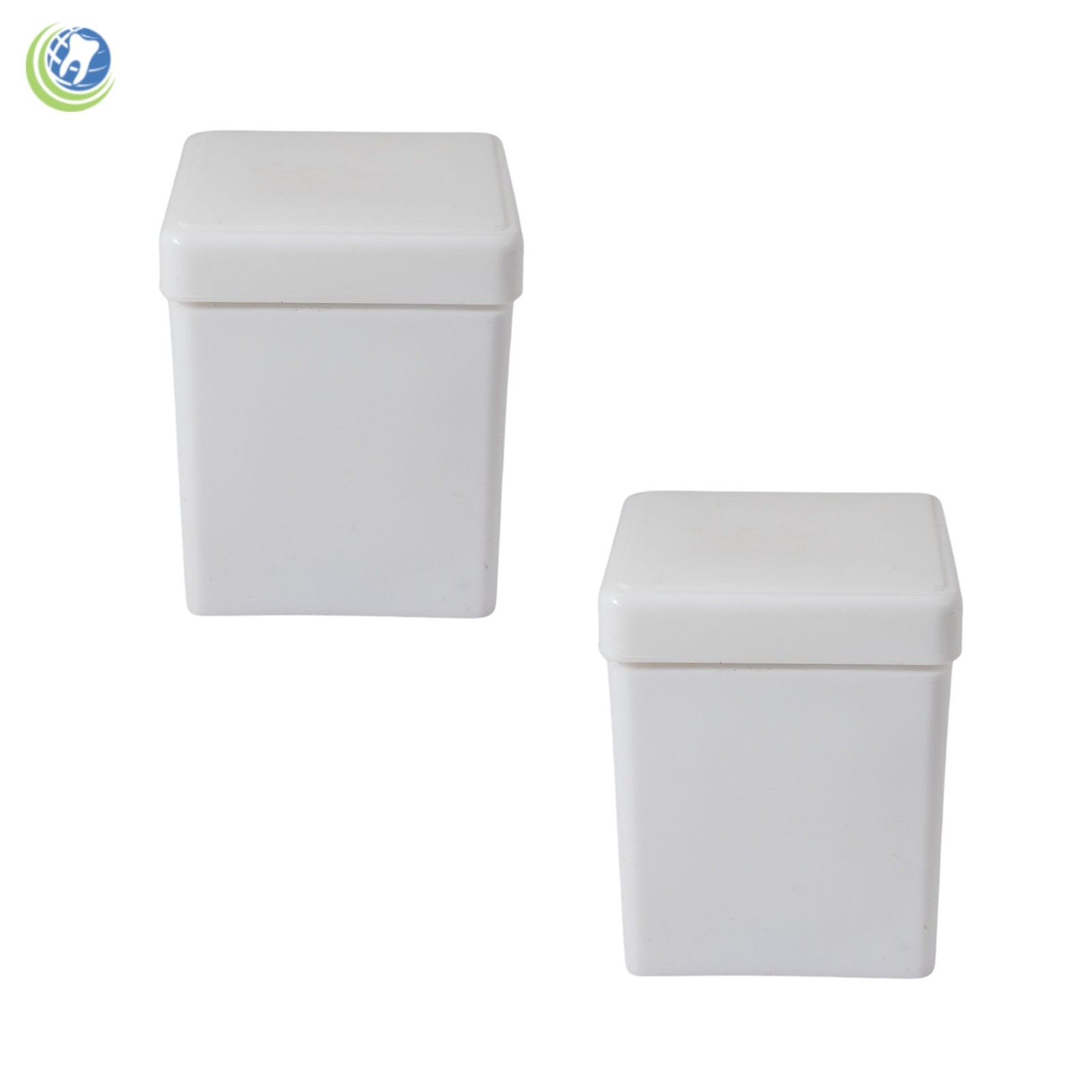2 X Dental Spring Gauze Sponge Dispenser Holder 2 x 2 White Medical Spa Tattoo