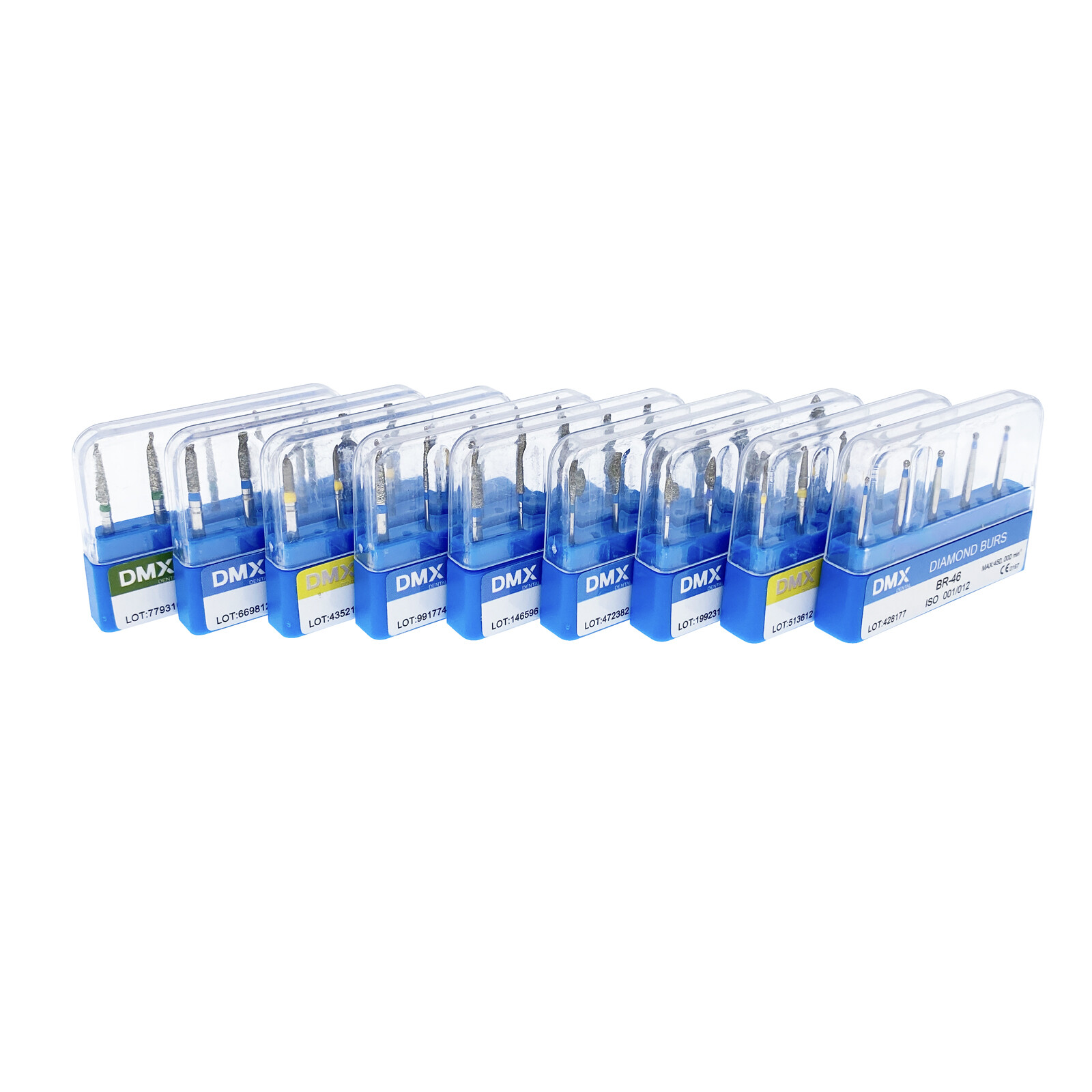 Dental Diamond Burs FG for High Speed Handpiece 5Pcs/pack Drills DMXDENT