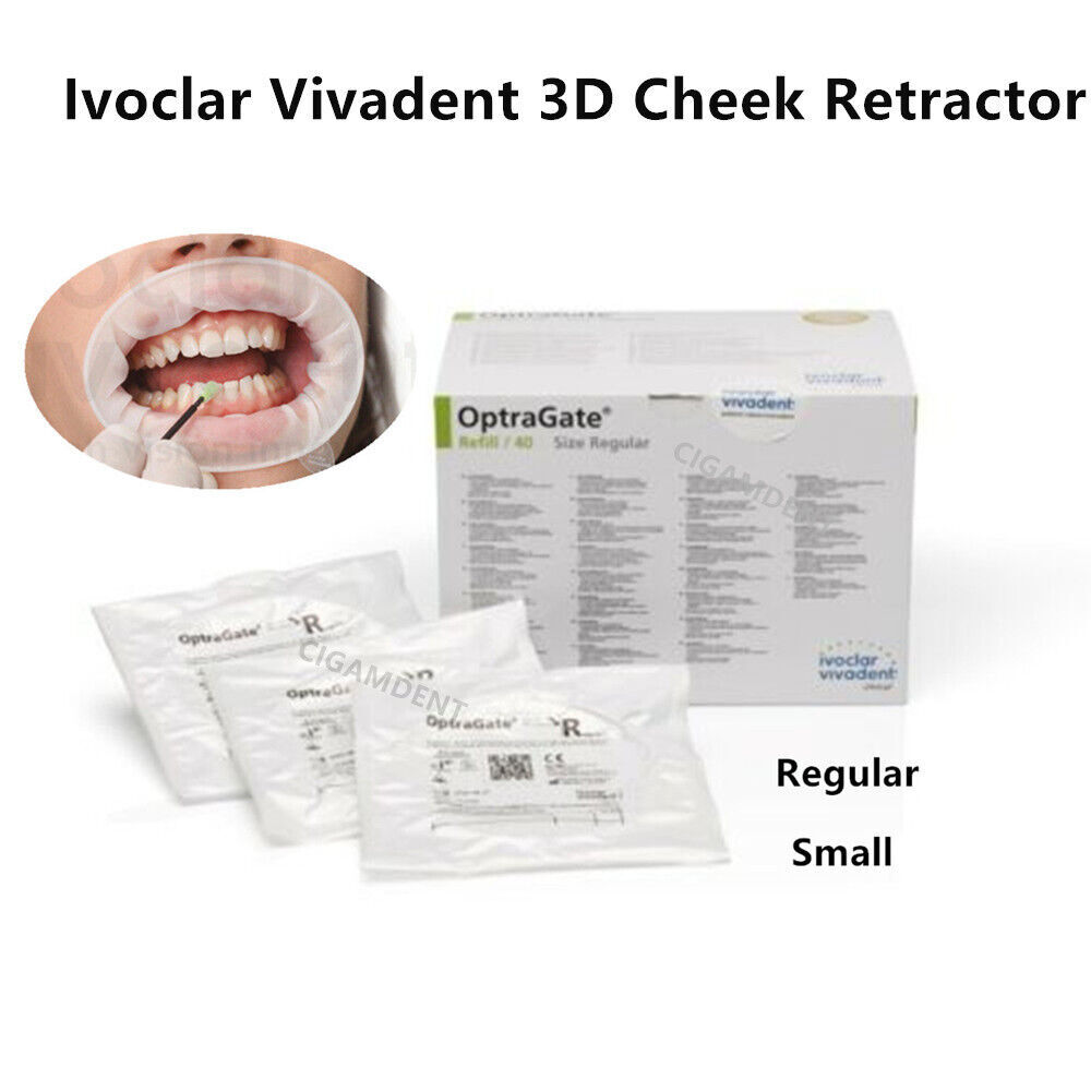 Ivoclar OPTRAGATE 3D Mouth Opener Cheek & Lip Retractor PACKS & SIZES AVAILBLE