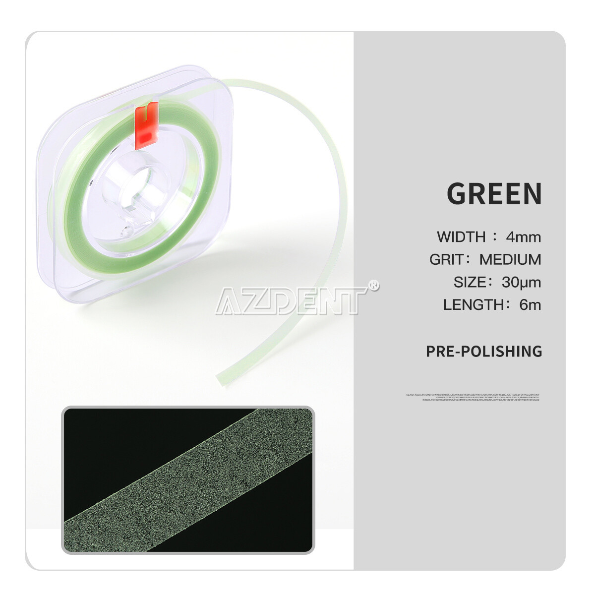 Dental Polishing Strips Coarse Medium Fine Smoothing Abrasive Strips Polisher