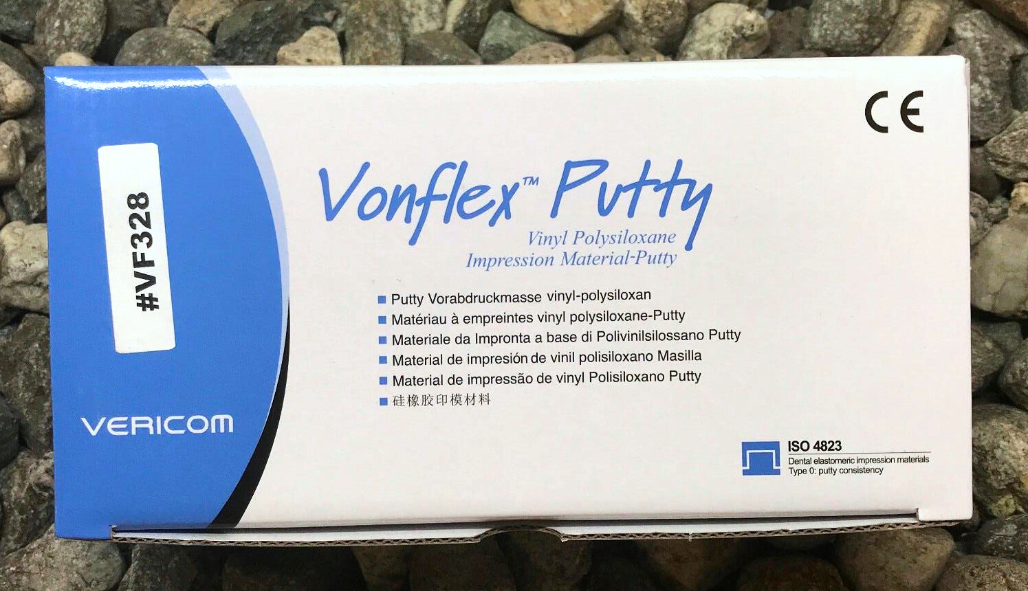 Vonflex Dental Impression Putty VPS Regular Set 1 Pack #VF328 Exp. 2025-11