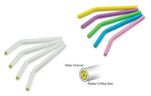 Seal-Tight Disposable Air/Water Syringe Assorted Tips 100 Tips KERR Type