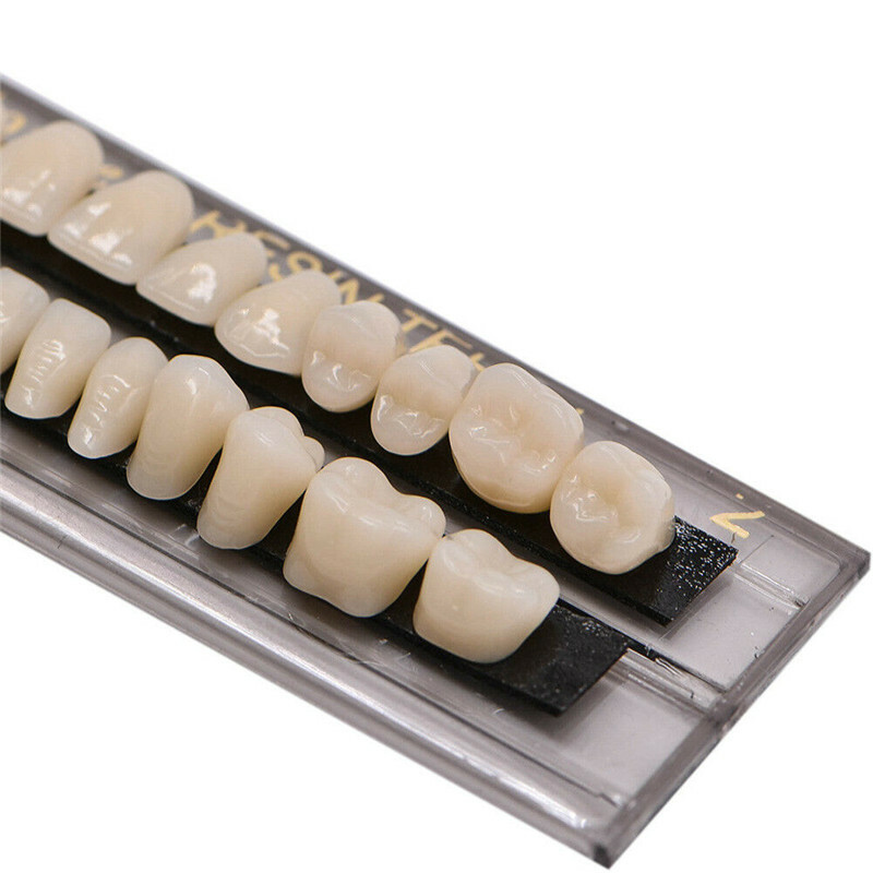 280ps Acrylic Resin Denture 23# A2 Dental Full Set Teeth Upper Lower Shade OS29