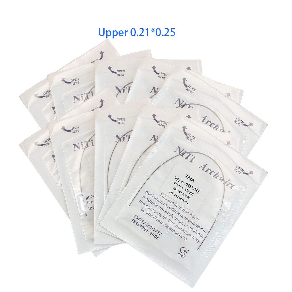 1pc/pack Dental Orthodontic TMA Beta Ti-Mo Arch Wires Rectangular Ovoid Form